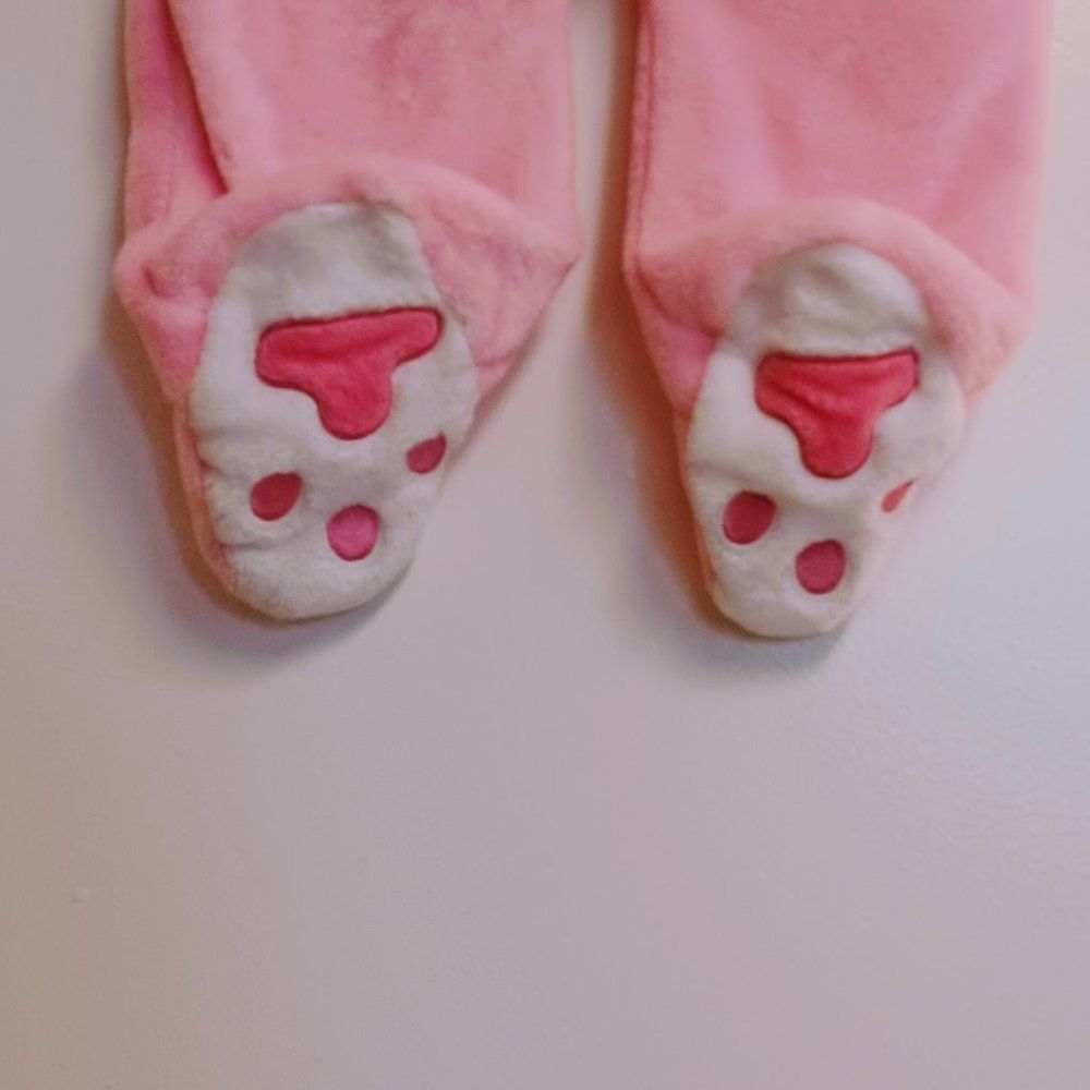 Pink Cat - Hooded Comfy  Sleepwear Winter Clothes baby - Picture 4 of 7
